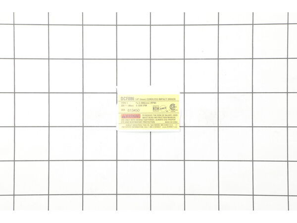 11929606-1-M-DeWALT-N200855-Rating Label