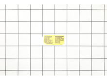 Warning Label – Part Number: N238179