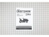 Owners Manual – Part Number: 154673
