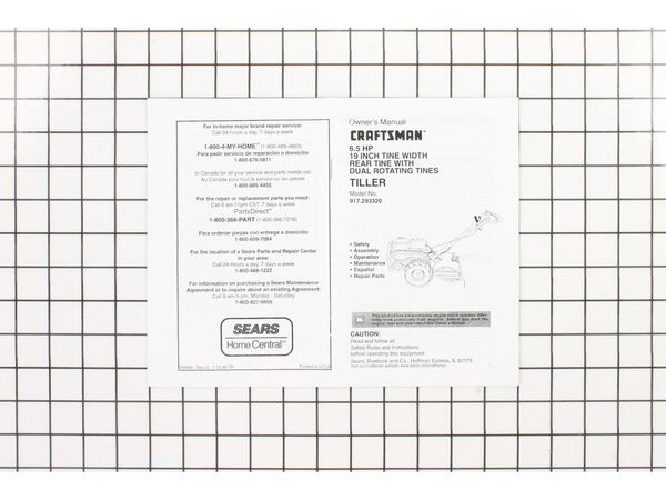 11941283-1-M-Craftsman-165984-Owners Manual