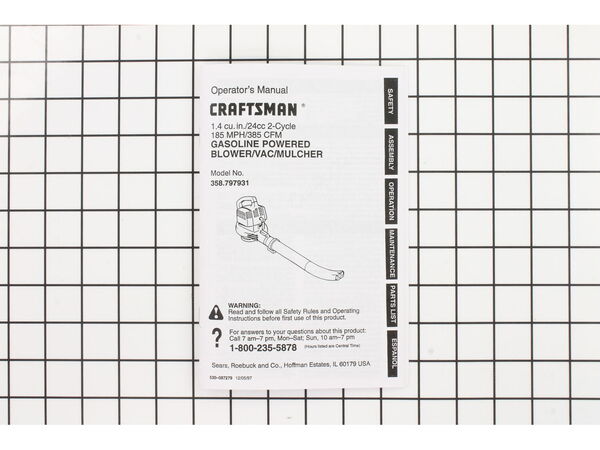11964436-1-M-Craftsman-530087279-Owners Manual