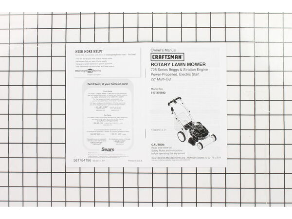 11970082-1-M-Craftsman-581784196-Owners Manual