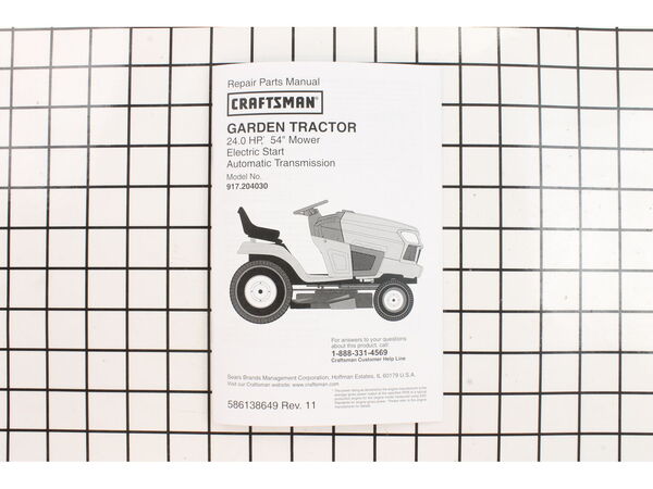 11971781-1-M-Craftsman-586138649-Parts Manual