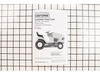 Parts Manual – Part Number: 586138649