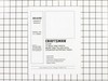 Owners Manual – Part Number: 917137408