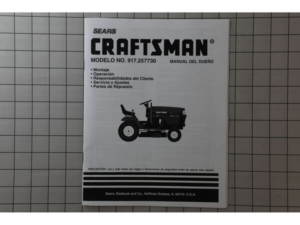 11991909-1-M-Craftsman-917140700-Owners Manual