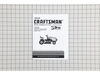 Owners Manual – Part Number: 917142419