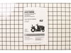 Owners Manual – Part Number: 917165057