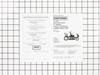 Owners Manual – Part Number: 917174202