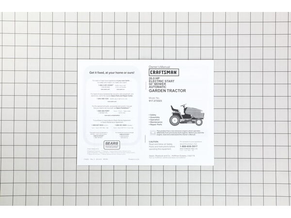 11992203-1-M-Craftsman-917174420-Owners Manual
