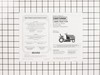 Owners Manual – Part Number: 917183216