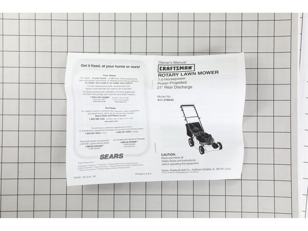 11992363-1-M-Craftsman-917187646-Owner'S Manual