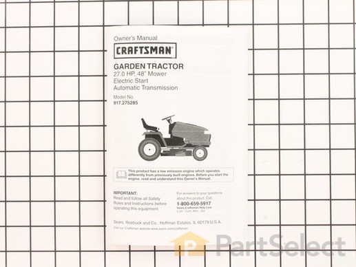 11992368-1-M-Craftsman-917188050-Owners Manual