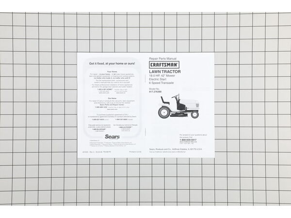 11992455-1-M-Craftsman-917401045-Owner'S Manual