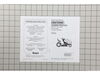 Parts Manual – Part Number: 917405243
