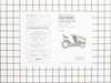 Owners Manual – Part Number: 917425247