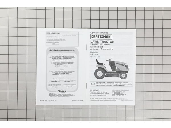 11992644-1-M-Craftsman-917425284-Owners Manual