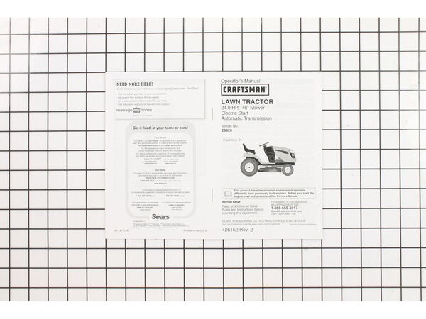 11992660-1-M-Craftsman-917426152-Owners Manual