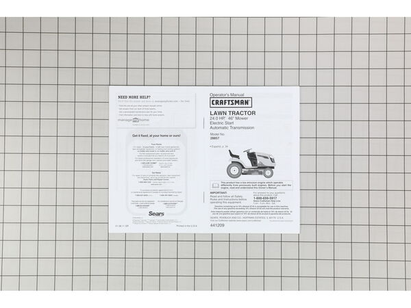 11992740-1-M-Craftsman-917441209-Owners Manual
