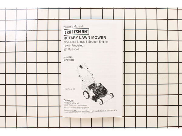 11992780-1-M-Craftsman-917446688-Owner'S Manual