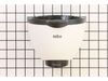 Filter Basket Complete, White with Black – Part Number: BR67051392