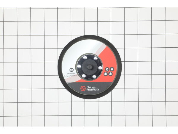12013624-1-M-Chicago Pneumatic-8940166666-5" (125mm) Pad Hook & Loop