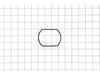 Gasket - Dirt Cup Door – Part Number: RO-DJ0310