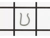 Handle Fork Pin Spring Clip – Part Number: K-1005