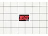 Ratchet Pedal Label – Part Number: K-130784