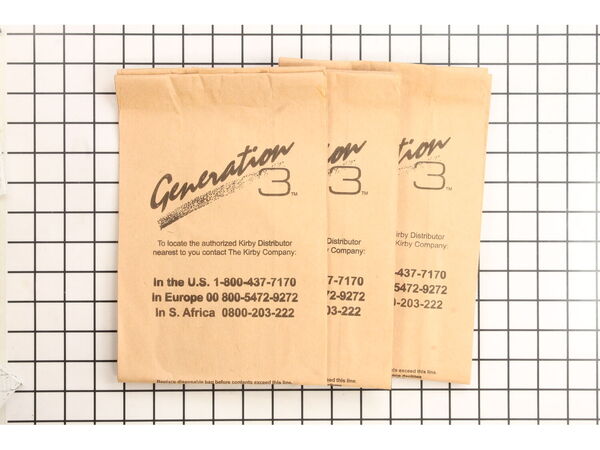 12041491-1-M-Kirby-K-197289-Disposable Paper Bags 3 Pk