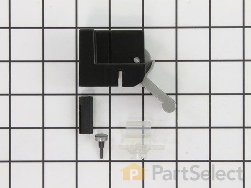 12041852-1-M-Krups-SS-202073-Left Lever, Spring and Support
