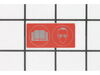 Label To Read Instructions – Part Number: 338117240
