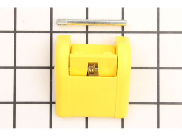12049122-1-M-Oreck-O-095307501-Lever Latch Assy, Yellow
