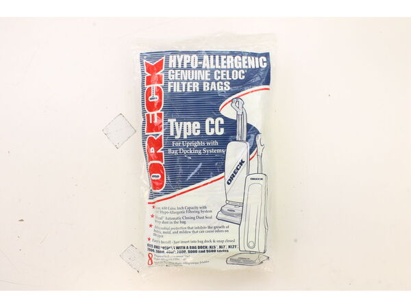 12049158-1-M-Oreck-O-20008DW-Dust Bag, (8 Pk.) Hypo Allergenic