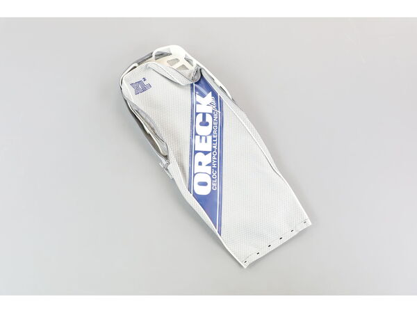 12049249-1-M-Oreck-O-7564503-Outer Bag, Lt Gray, Blue, Silver Plus