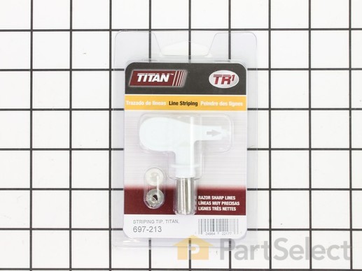 12054649-1-M-Titan-697-213-2 (51mm) Striping Tip, .013