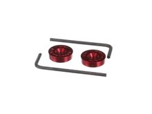 Kitchen Aid Handle Medallions (Red) – Part Number: W10846207