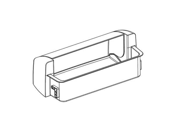 12076397-1-M-LG-AAP73792102-Refrigerator Dairy Bin and Cover