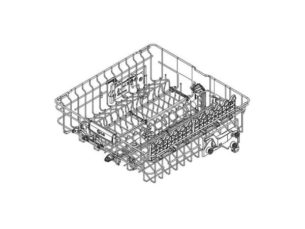 12078942-1-M-LG-AHB32983791-RACK ASSEMBLY