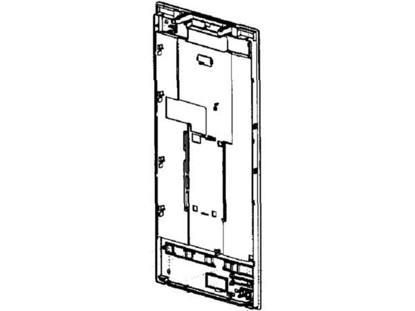 12082459-1-M-Samsung-DA61-11075A-CASE DISPLAY-LCD;RF9500K,ABS,I BLACK
