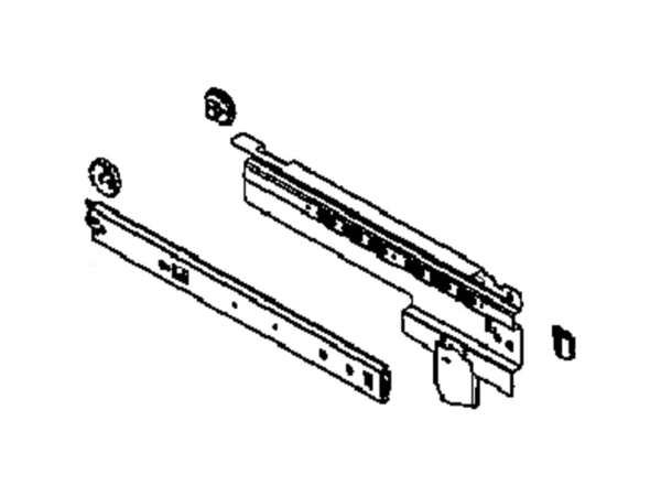 12083224-1-M-Samsung-DA97-10594C-Rail Assembly (Left)
