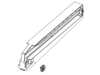 Rail Assembly (Middle) – Part Number: DA97-16223A