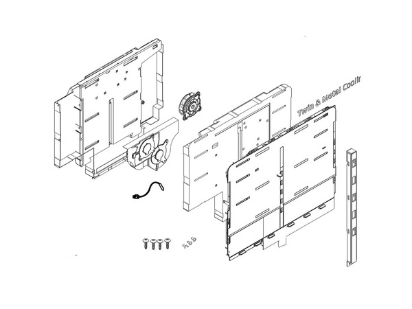 12083520-1-M-Samsung-DA97-17362A-Evaporator Cover Assembly