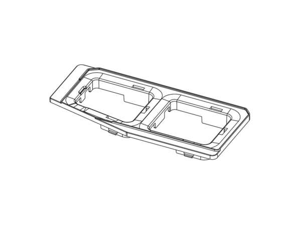 12084643-1-M-Samsung-DC61-04329A-HOUSING RINSE-UP;WV7500M,PP,T2.0,DARK HO