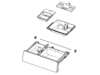 Detergent Case Assembly – Part Number: DC97-19313G