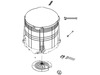Semi Tub Assembly (Outer) – Part Number: DC97-19565F