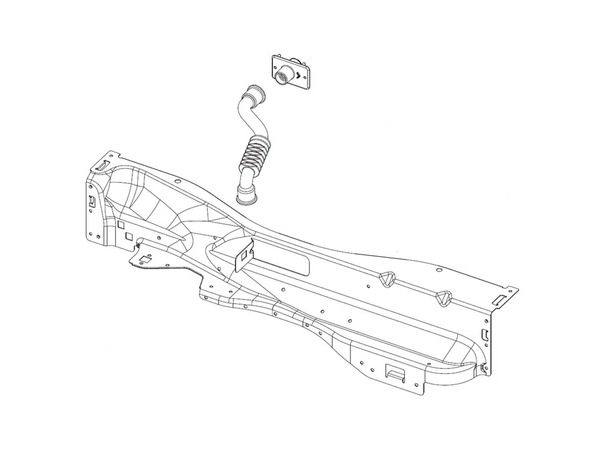 12085443-1-M-Samsung-DC97-20021A-Assembly FRAME PLATE-UP;WV9900M,WV60M9900AV