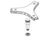 Flange Shaft Assembly – Part Number: DC97-20053A