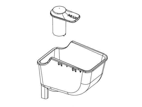 12085454-1-M-Samsung-DC97-20054A-Detergent Cup Assembly