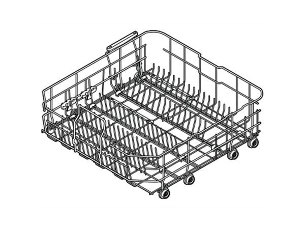 12085680-1-M-Samsung-DD82-01352A-Lower Dishrack Assembly